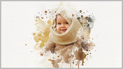 Watercolor Mask Style Pack